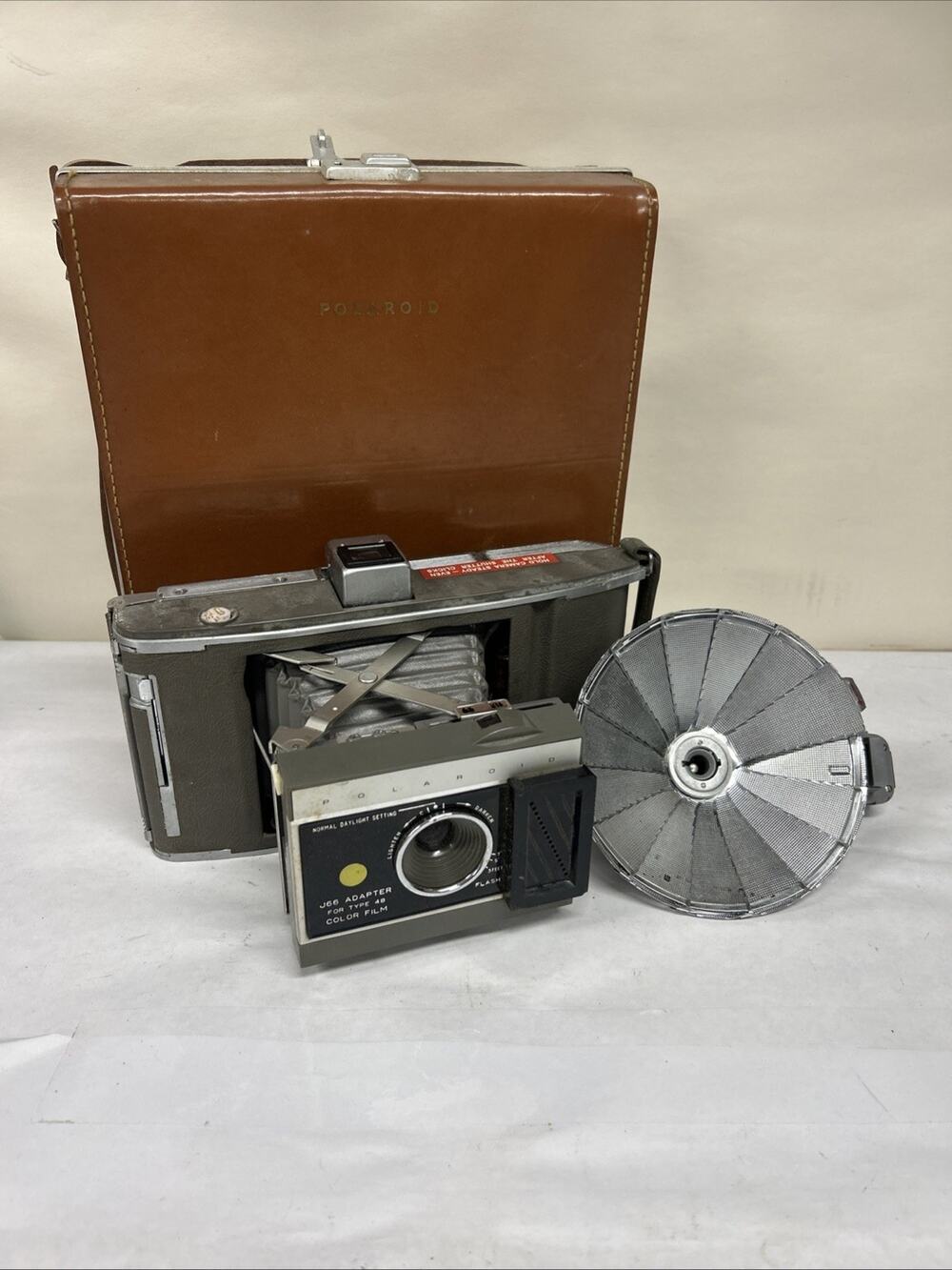Vintage Polaroid Electric Eye Land Camera Model J66- Untested